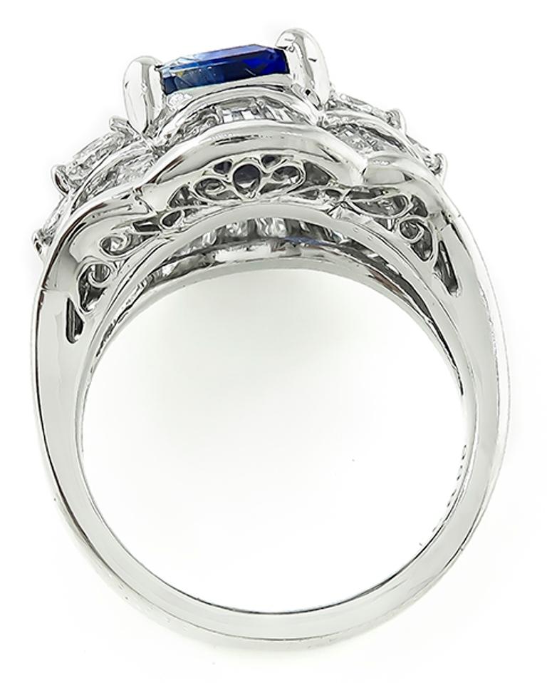 3 carat sapphire ring