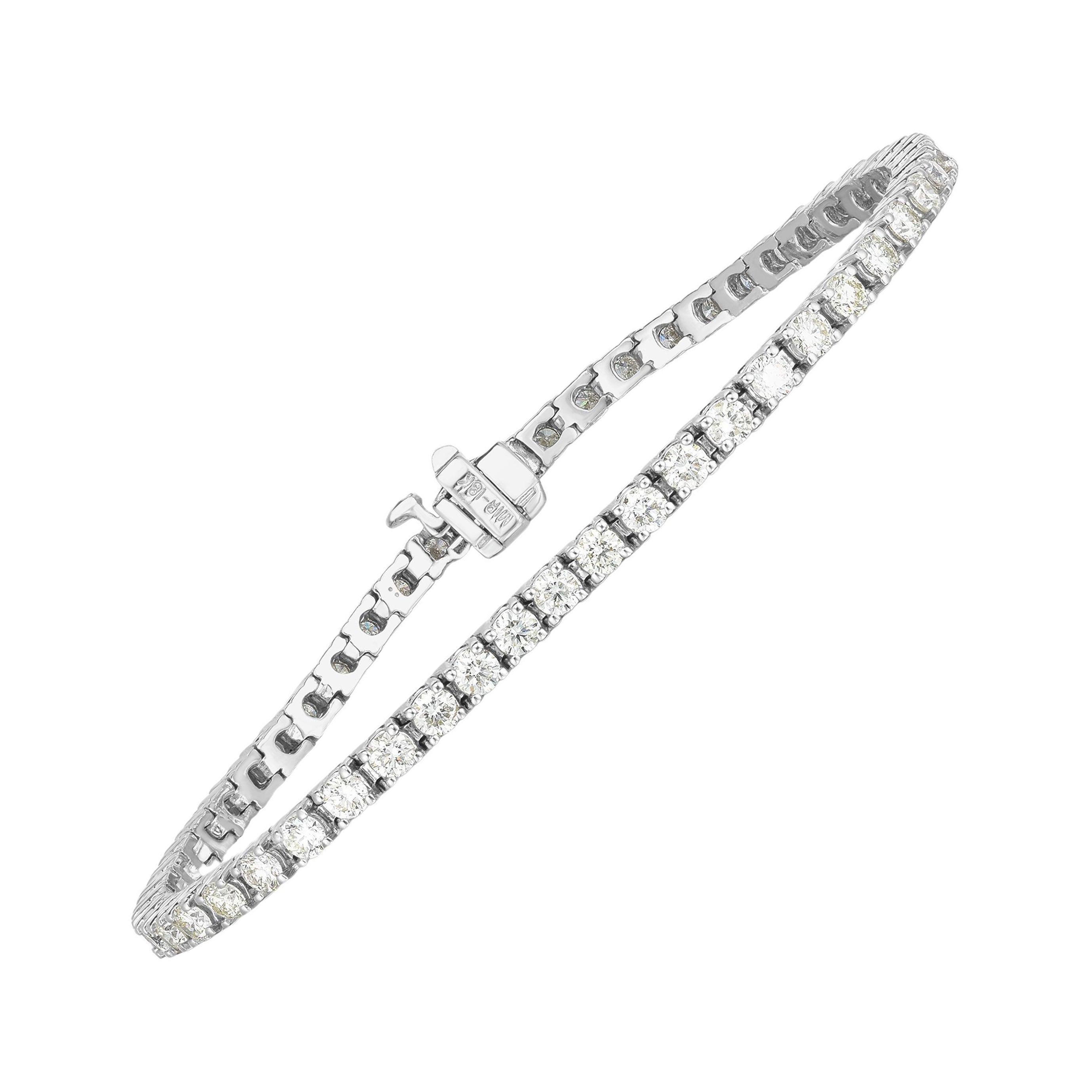 Pulsera de tenis de 3 quilates