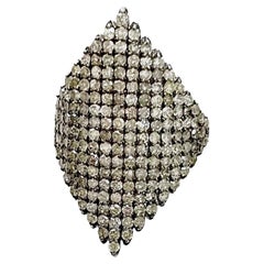 3 Carats Pave Diamond Paradizia Ring