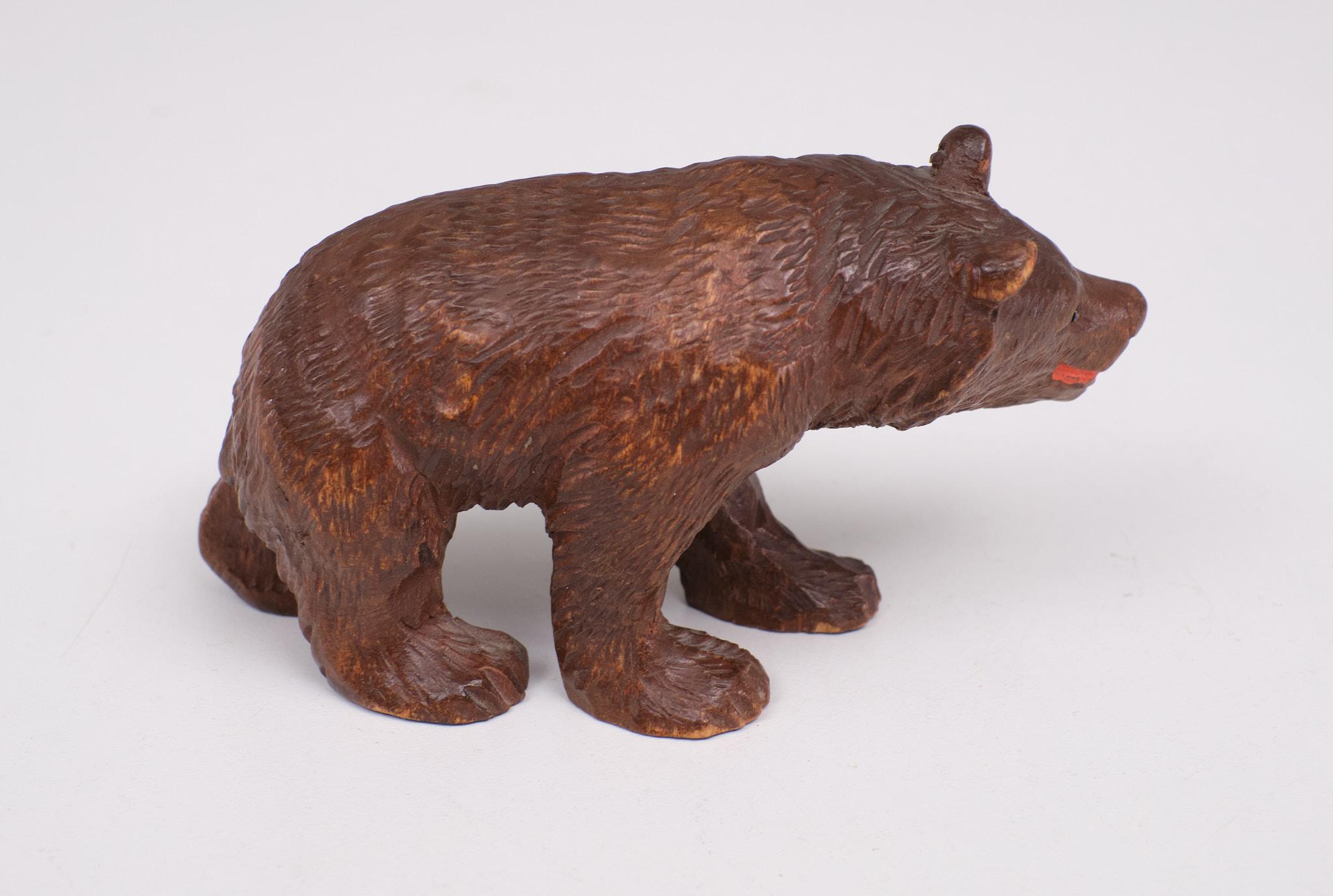 3 geschnitzte Black Forest Miniaturen  Bären  1910s  Deutschland  im Angebot 5