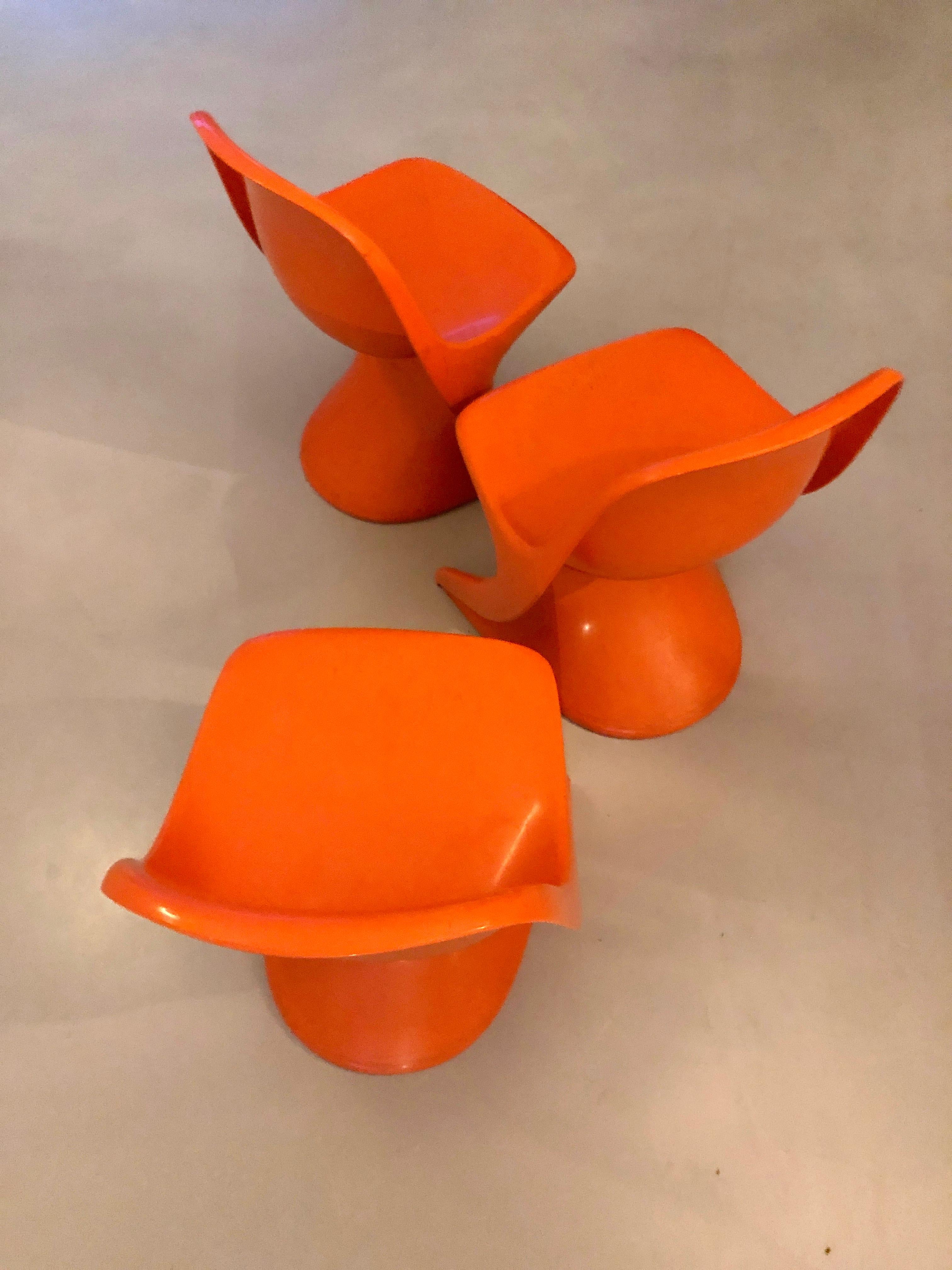3 chaises pour enfants Casalino 0 d'Alexander Begge pour Casala, Allemagne, 1975 en vente 3