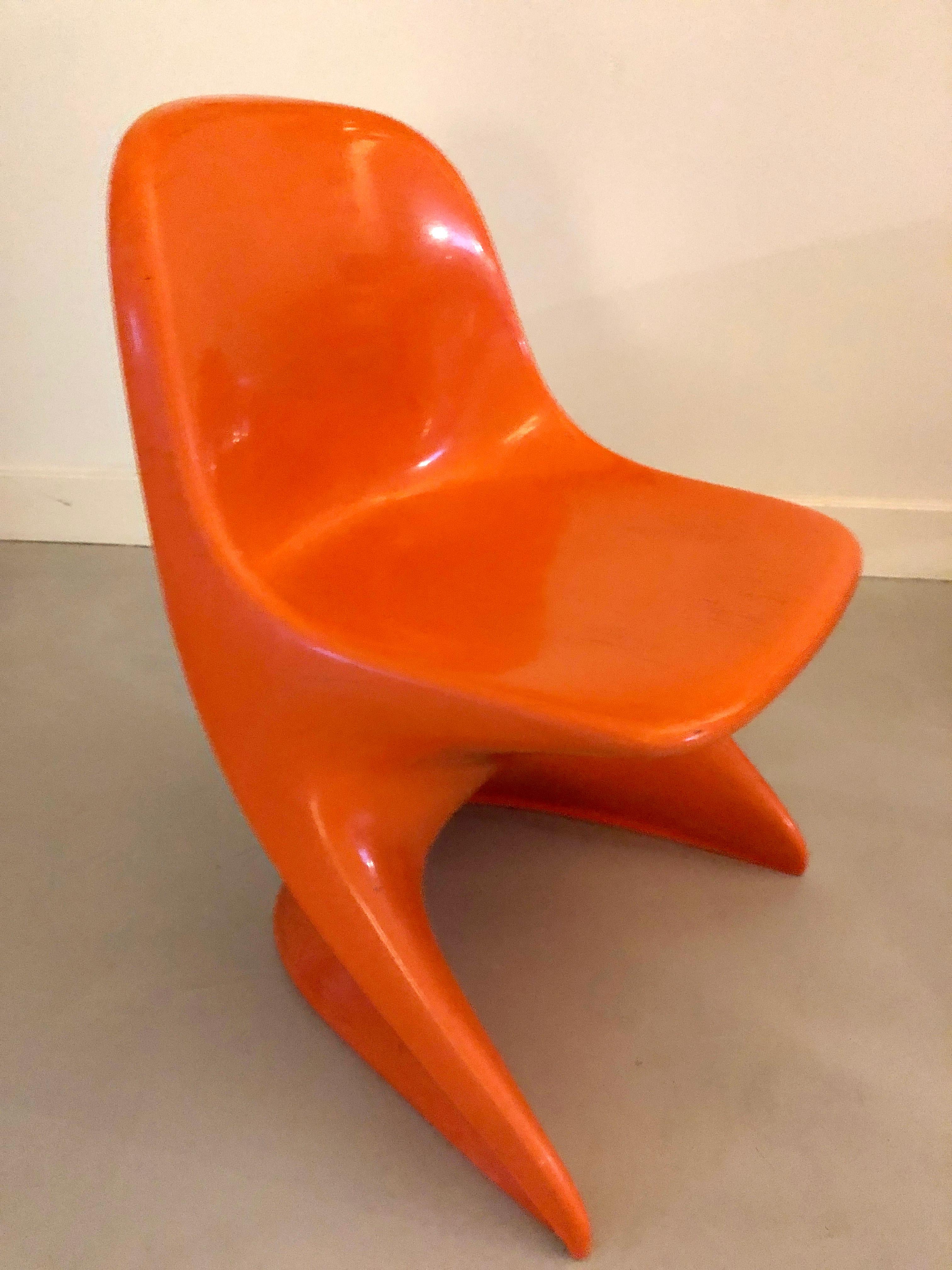 Plastique 3 chaises pour enfants Casalino 0 d'Alexander Begge pour Casala, Allemagne, 1975 en vente