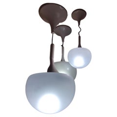 3 Chandeliers by  Elio Martinelli  from  Martinelli Luce 1960   