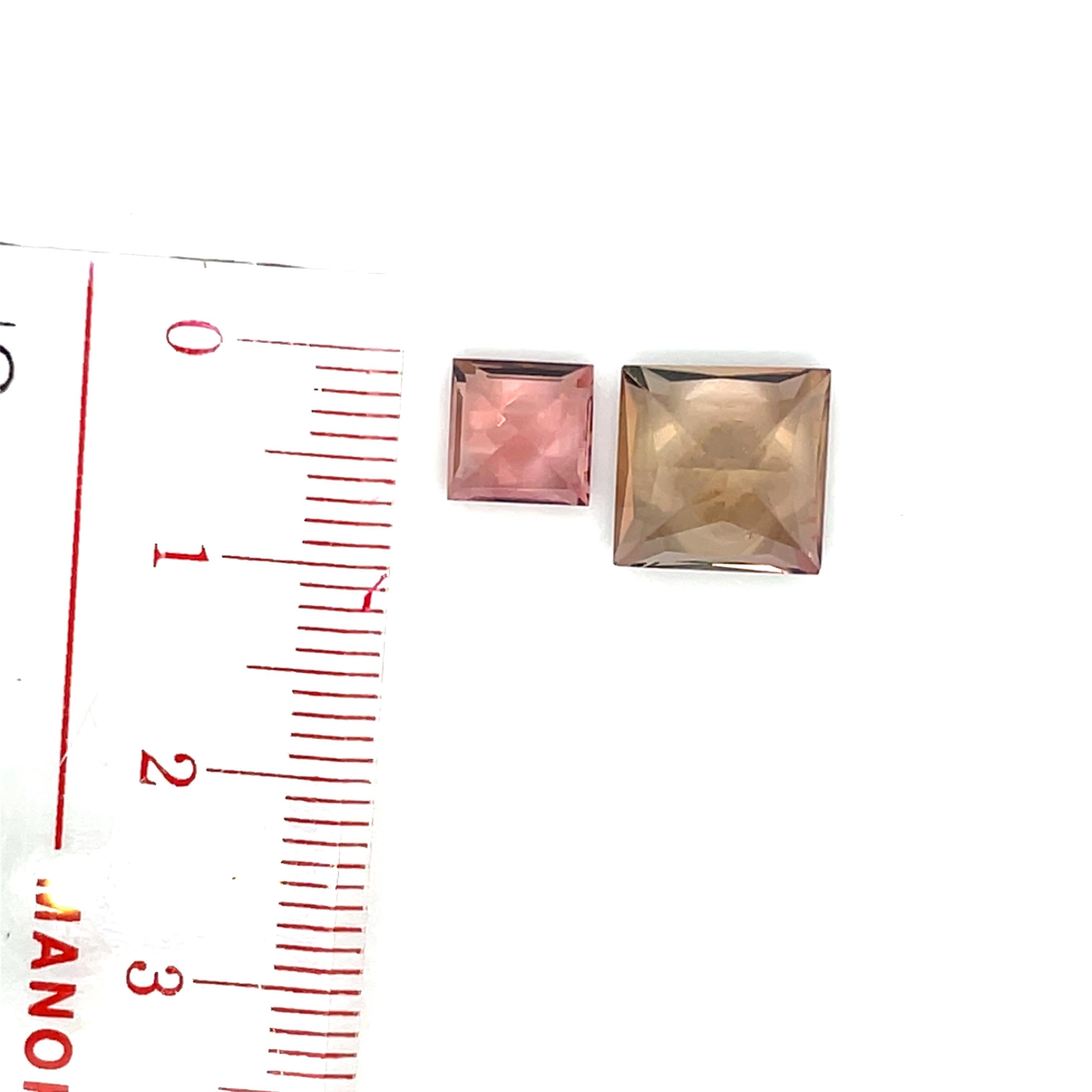 da uomo o donna Pietre di tormalina di 3 colori Cts 8,92 in vendita