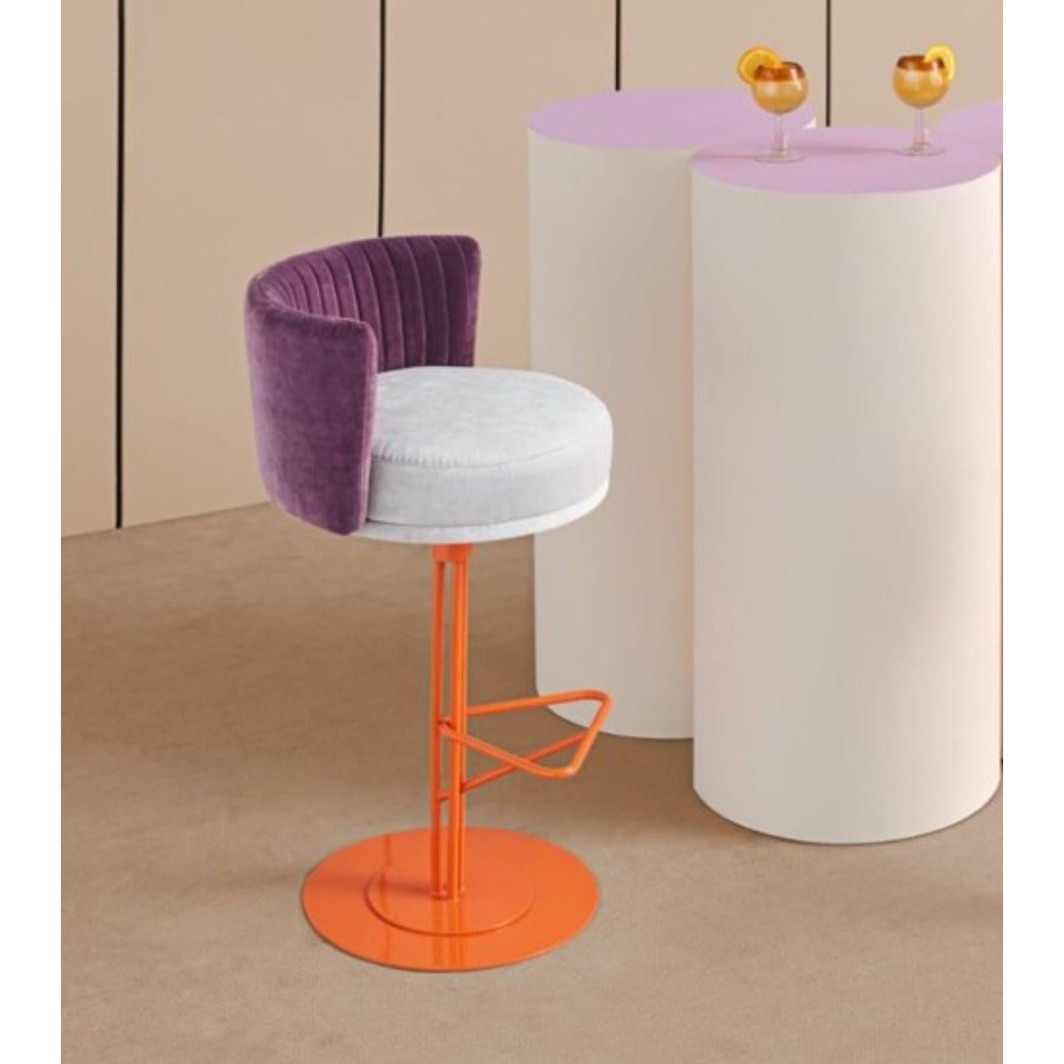 Contemporary 3 Colored Athens Stool by Pepe Albargues For Sale