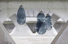 3 ciondoli a bolla colorati, firmati Alex de Witte