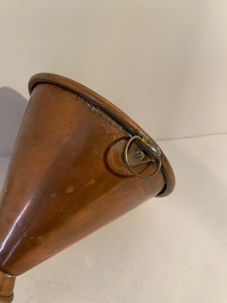 3 Copper Funnels For Sale at 1stDibs