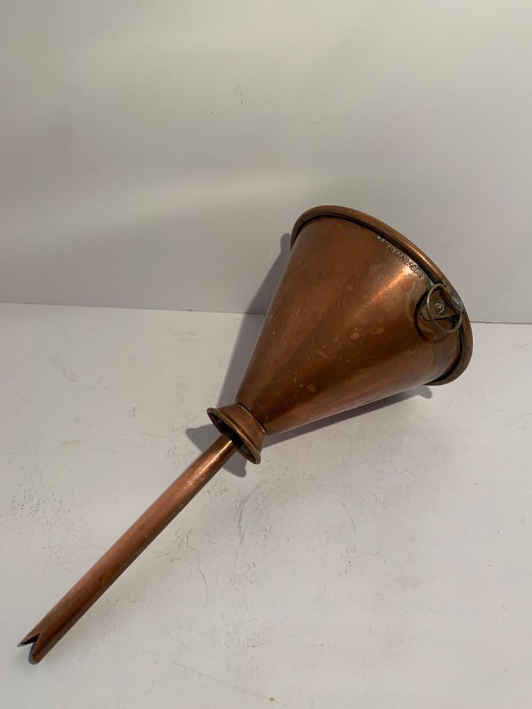 3 Copper Funnels For Sale at 1stDibs