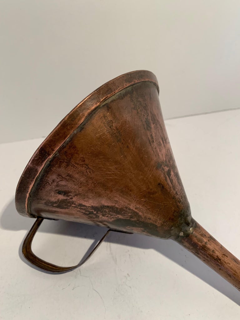 3 Copper Funnels For Sale at 1stDibs