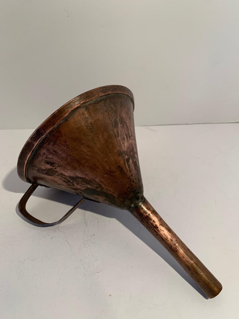 3 Copper Funnels For Sale at 1stDibs