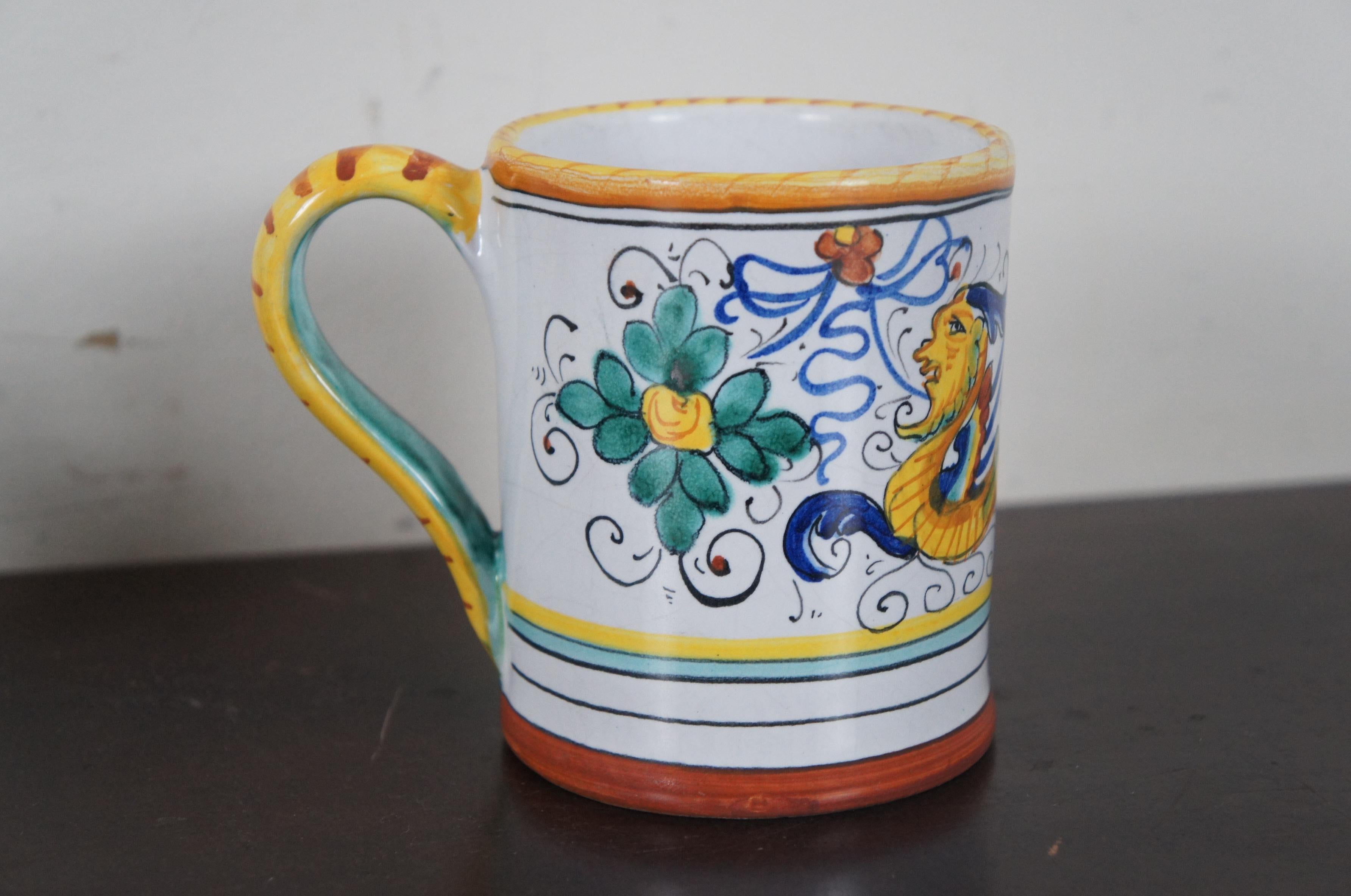 deruta coffee mugs