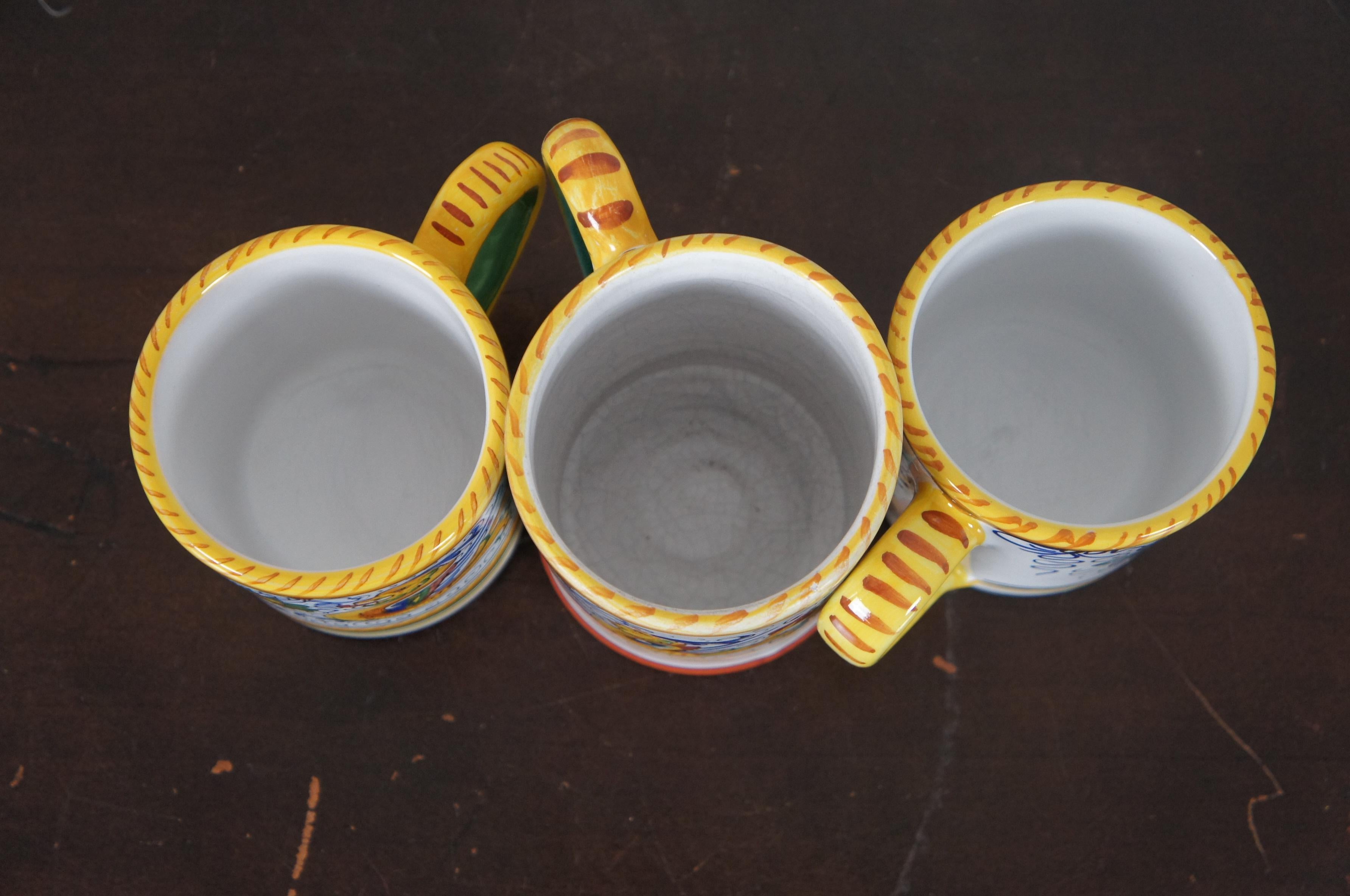 italian ceramic coffee mugs