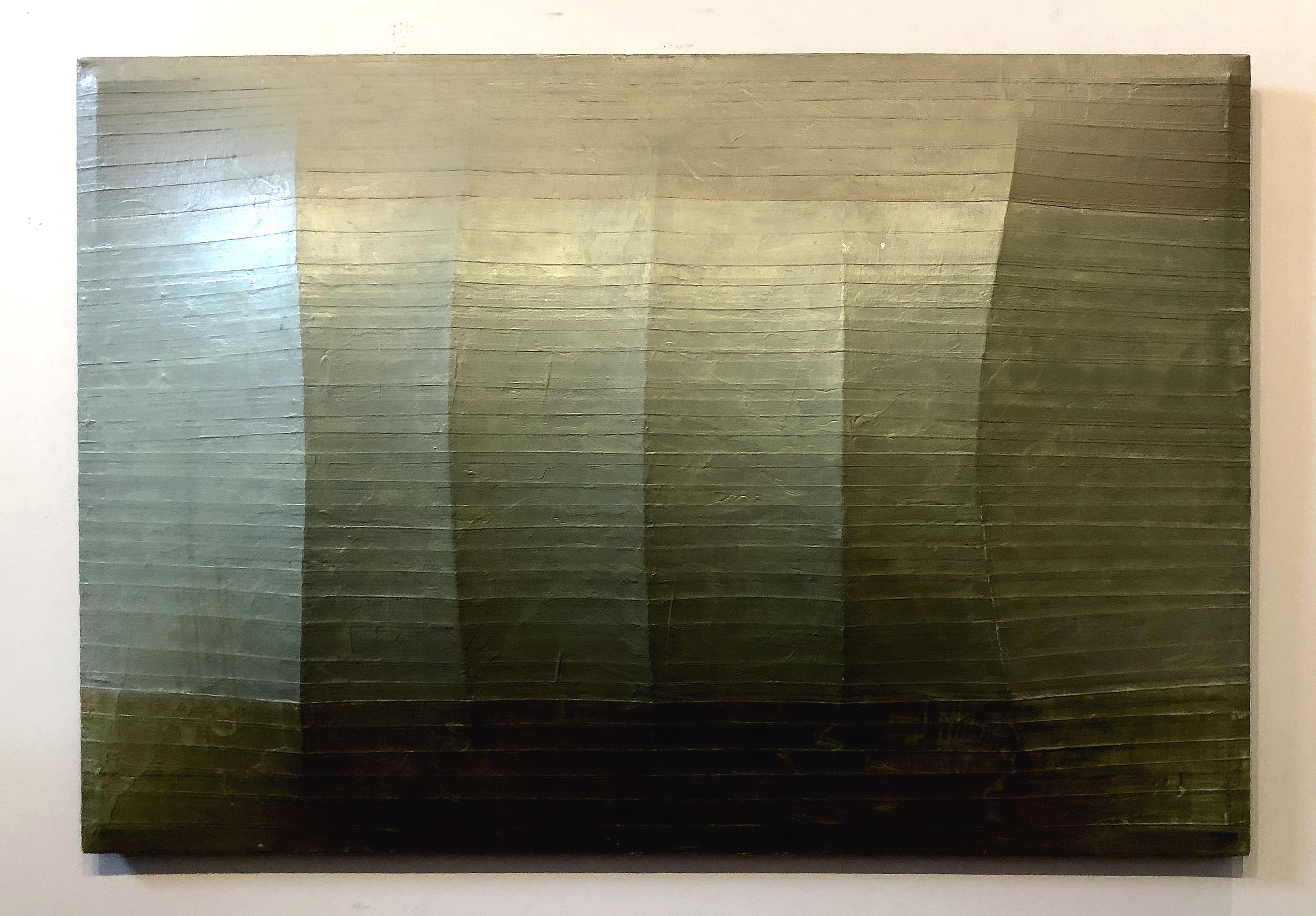 3-Dimensional Painting Attributed to Charles Hinman, Monumental 1960s Work 1