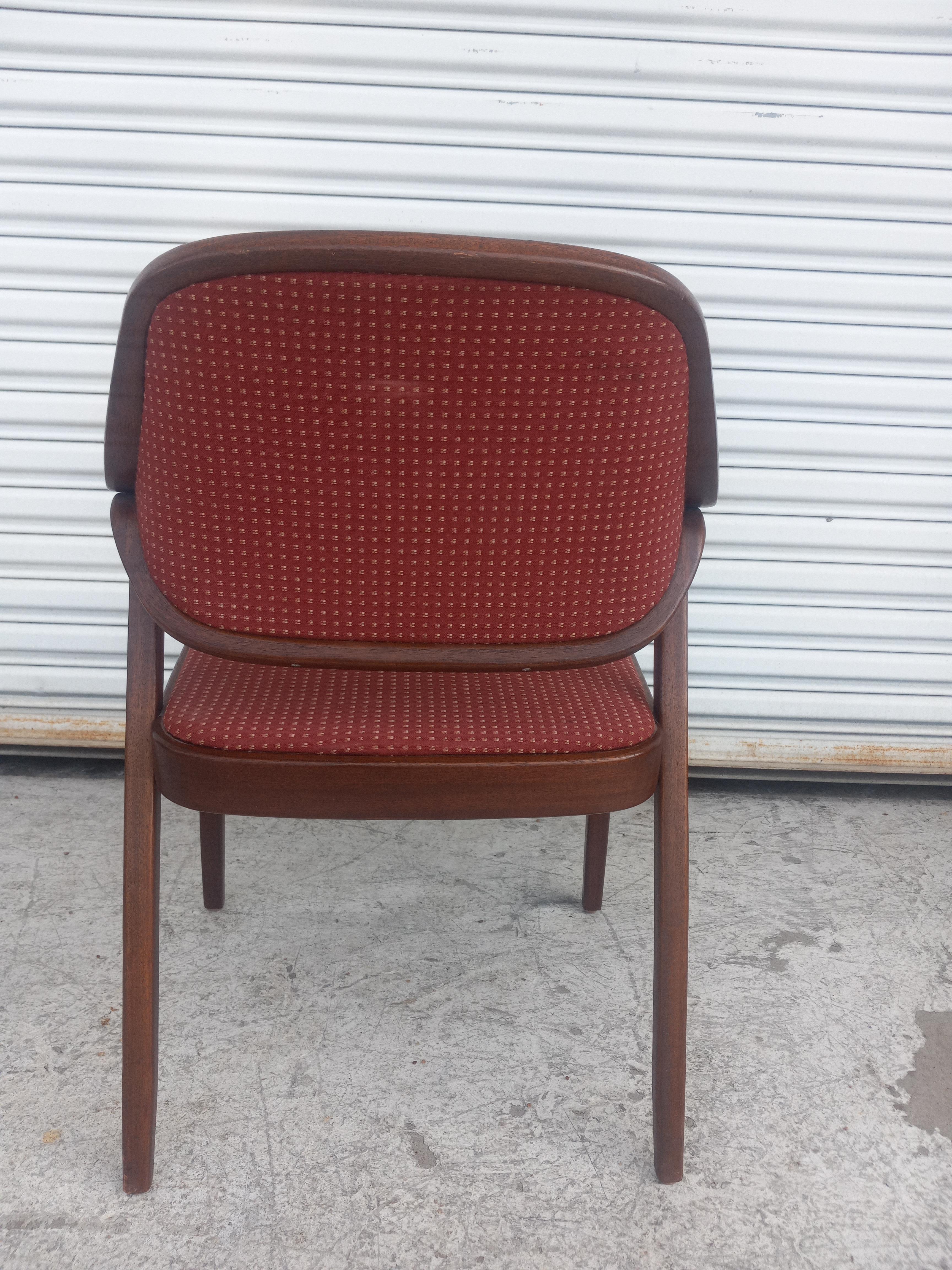 Mid-Century Modern Don Petit for Knoll International Bentwood Armchairs For Sale