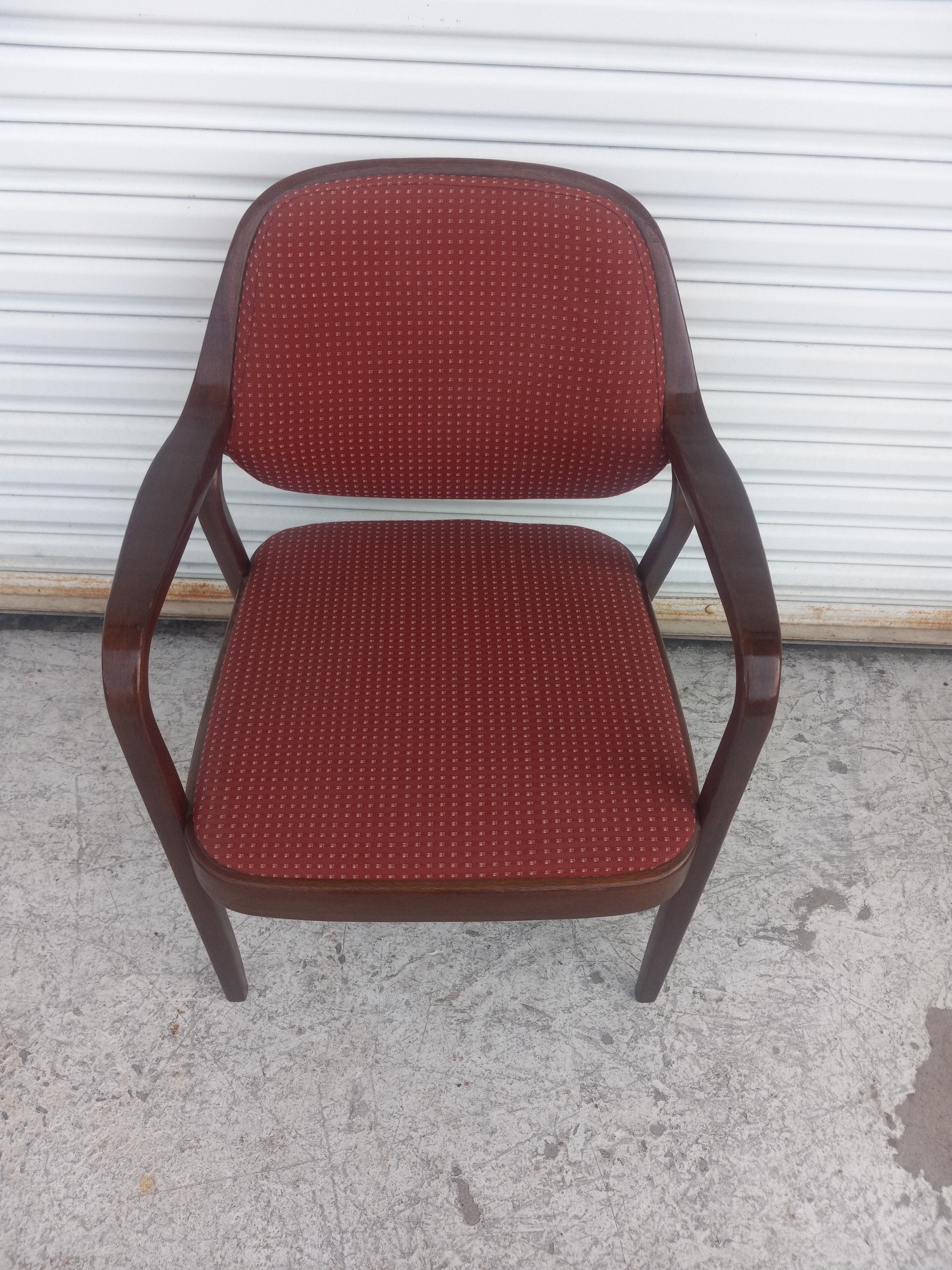 20th Century Don Petit for Knoll International Bentwood Armchairs For Sale