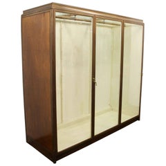 Three-Door Display Cabinet from Jenners Department Store, Edinburgh, circa 1920