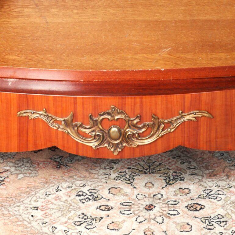 3 Door Kingwood Marquetry Armoire 2
