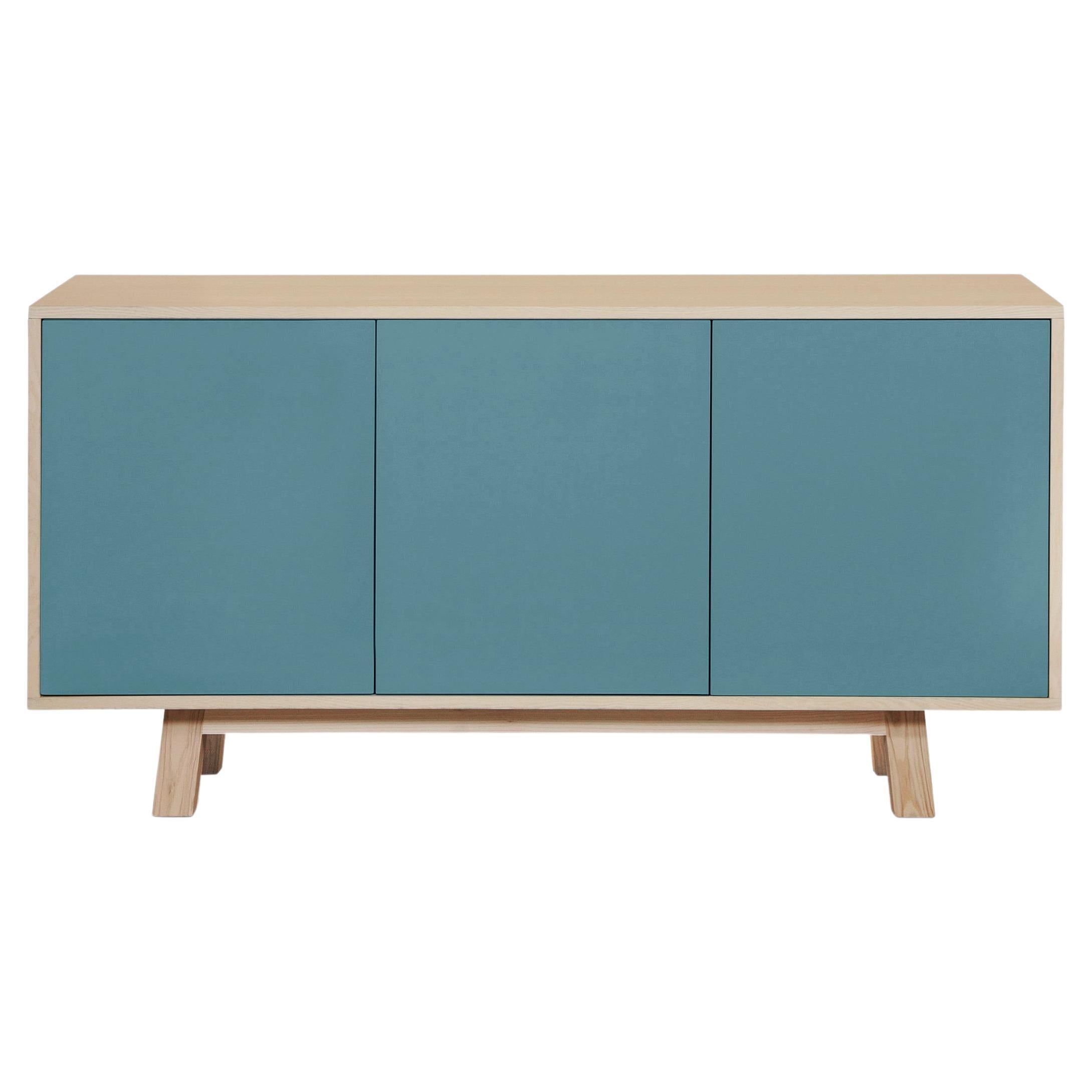 3-Door buffet designed by Eric Gizard, Paris, French craft bespoke + 10 colours