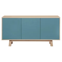 3-Door buffet designed by Eric Gizard, Paris, French craft bespoke + 10 colours