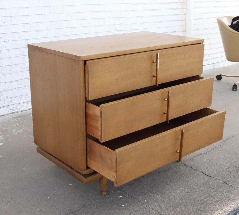 Mid-Century Modern 3 Drawer Dresser by Kent Coffey Signature Series For Sale