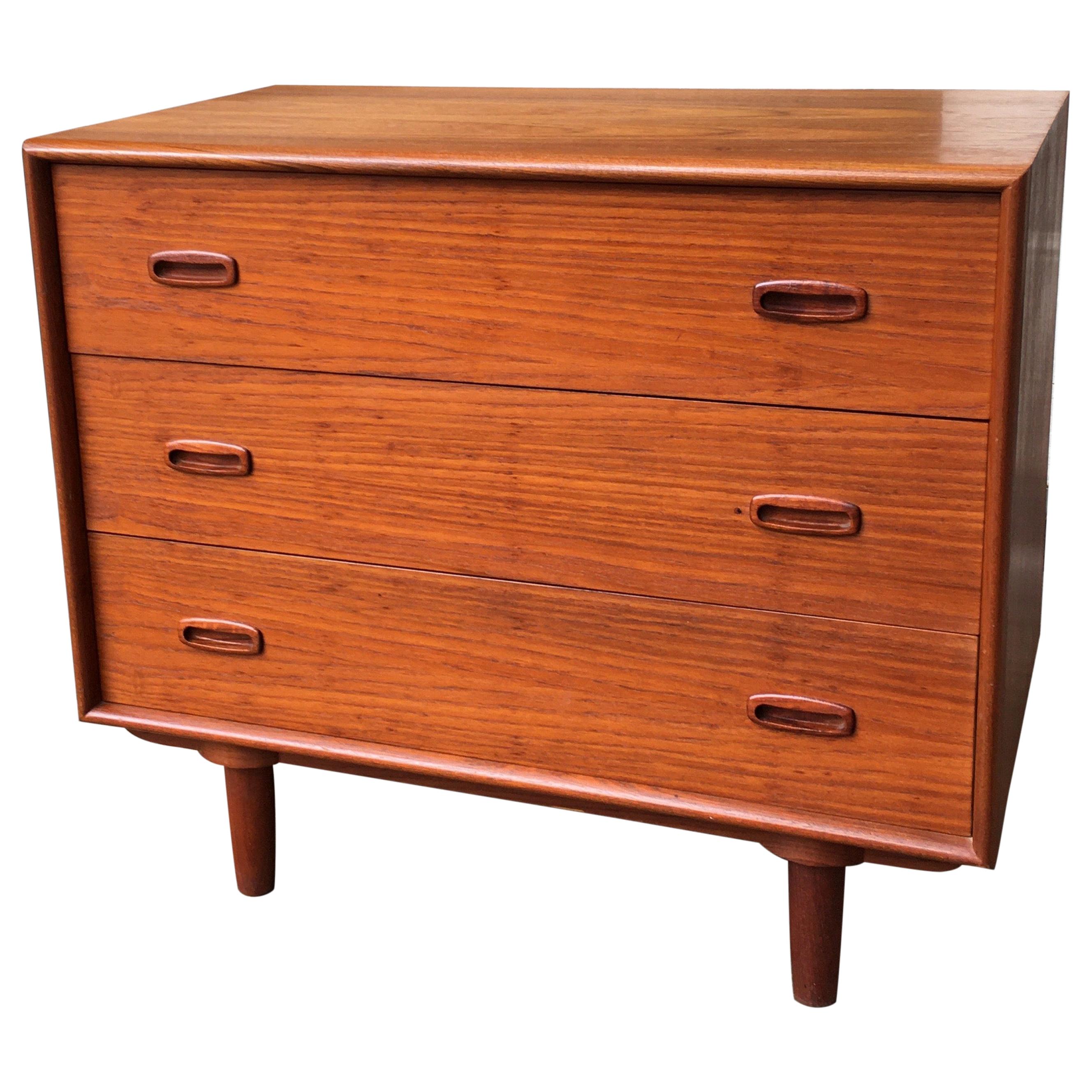 3-Drawer Teak Dresser