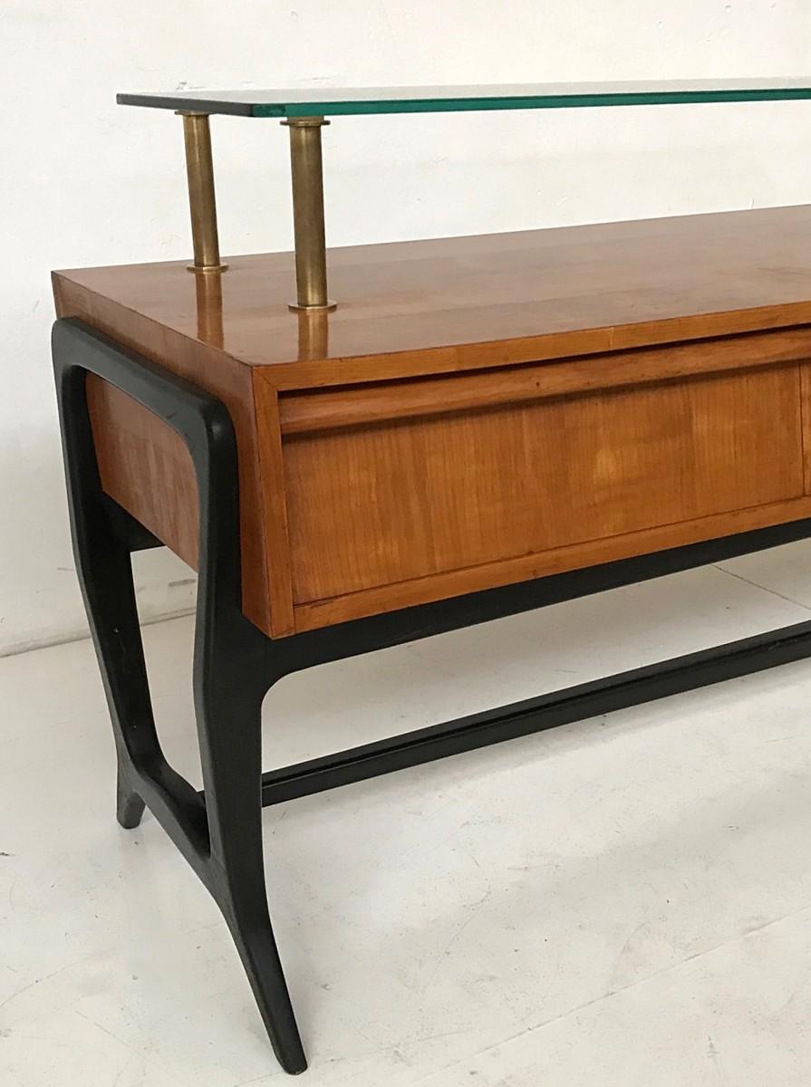 Mid-Century Modern 3 Drawers Sideboard For Sale