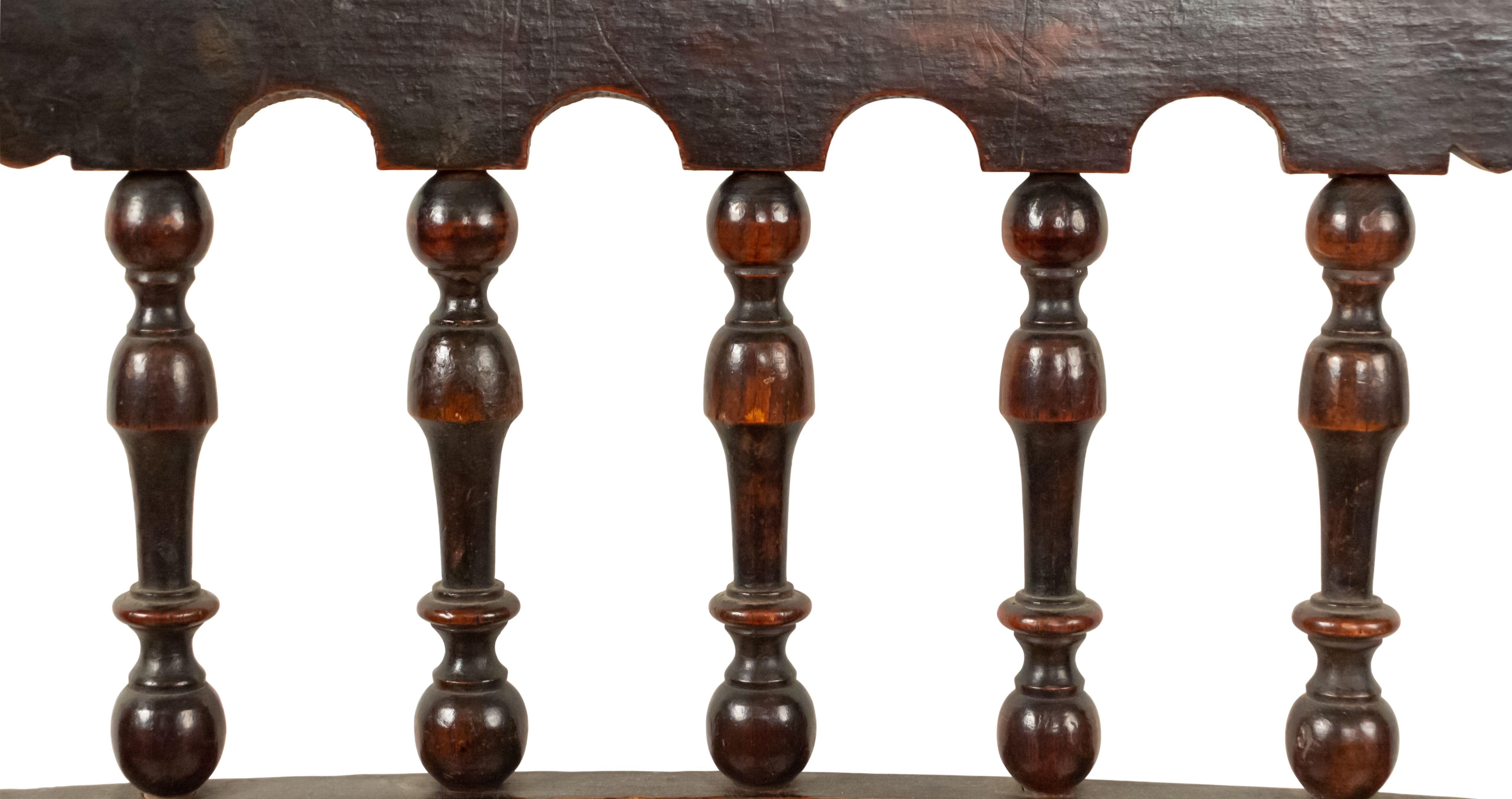 3 English Renaissance Walnut Side Chairs For Sale 4