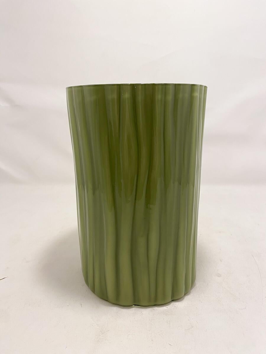3 flower vases by Carlo Nason for AZ. Mazzega, Murano glass, 1960, Italy For Sale 4