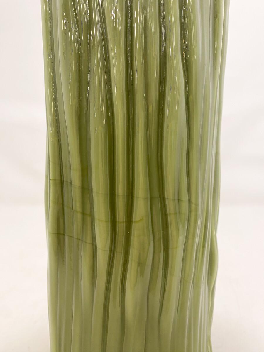 Italian 3 flower vases by Carlo Nason for AZ. Mazzega, Murano glass, 1960, Italy For Sale