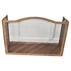 3 Fold French Brass Fire Guard   This is a folding Fireguard