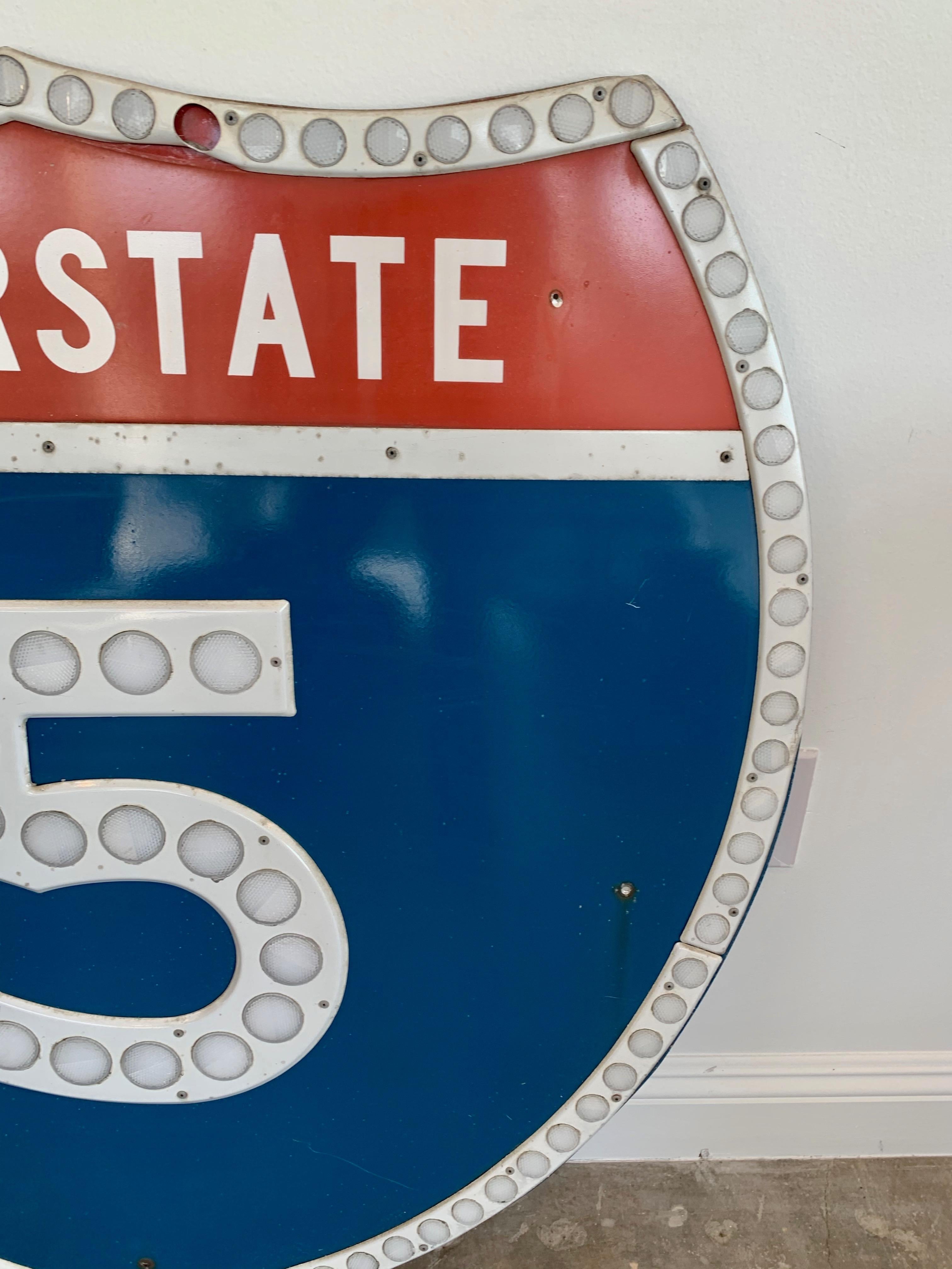 Los Angeles 5 Freeway Shield For Sale 3