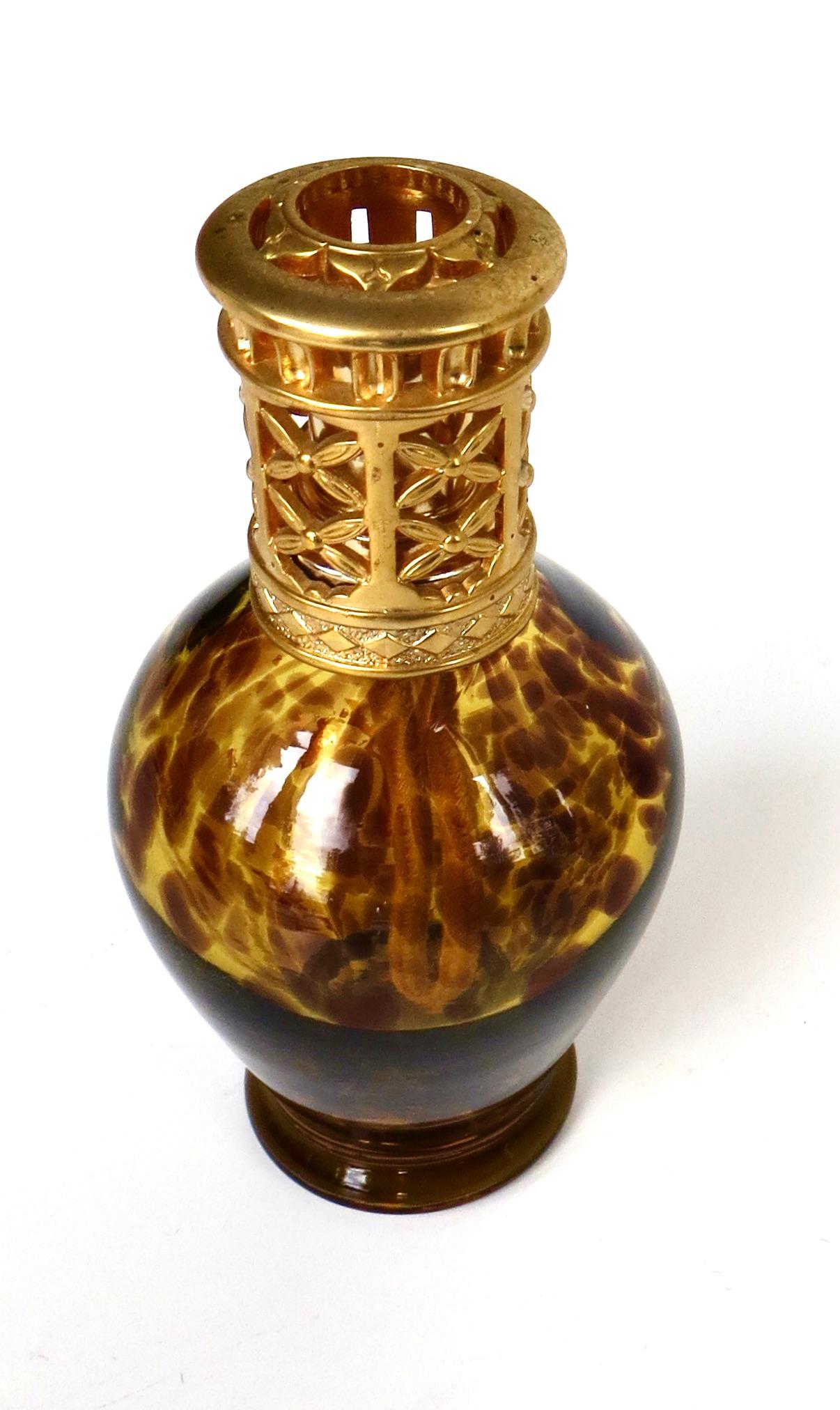 (3) French Post-War Glass Fragrance Diffusers 