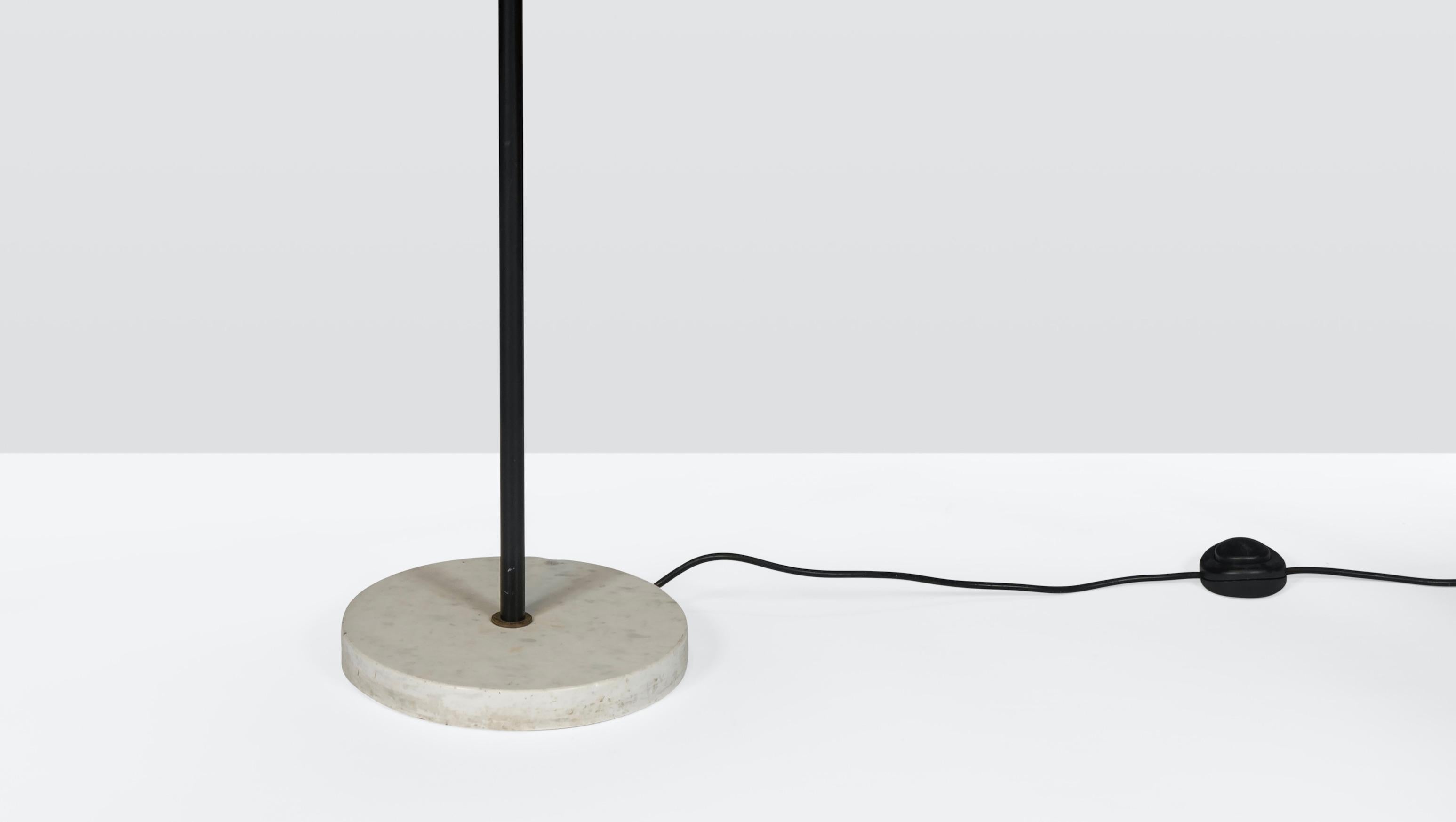 Italian 3 Globe Floor Lamp by Stilnovo For Sale