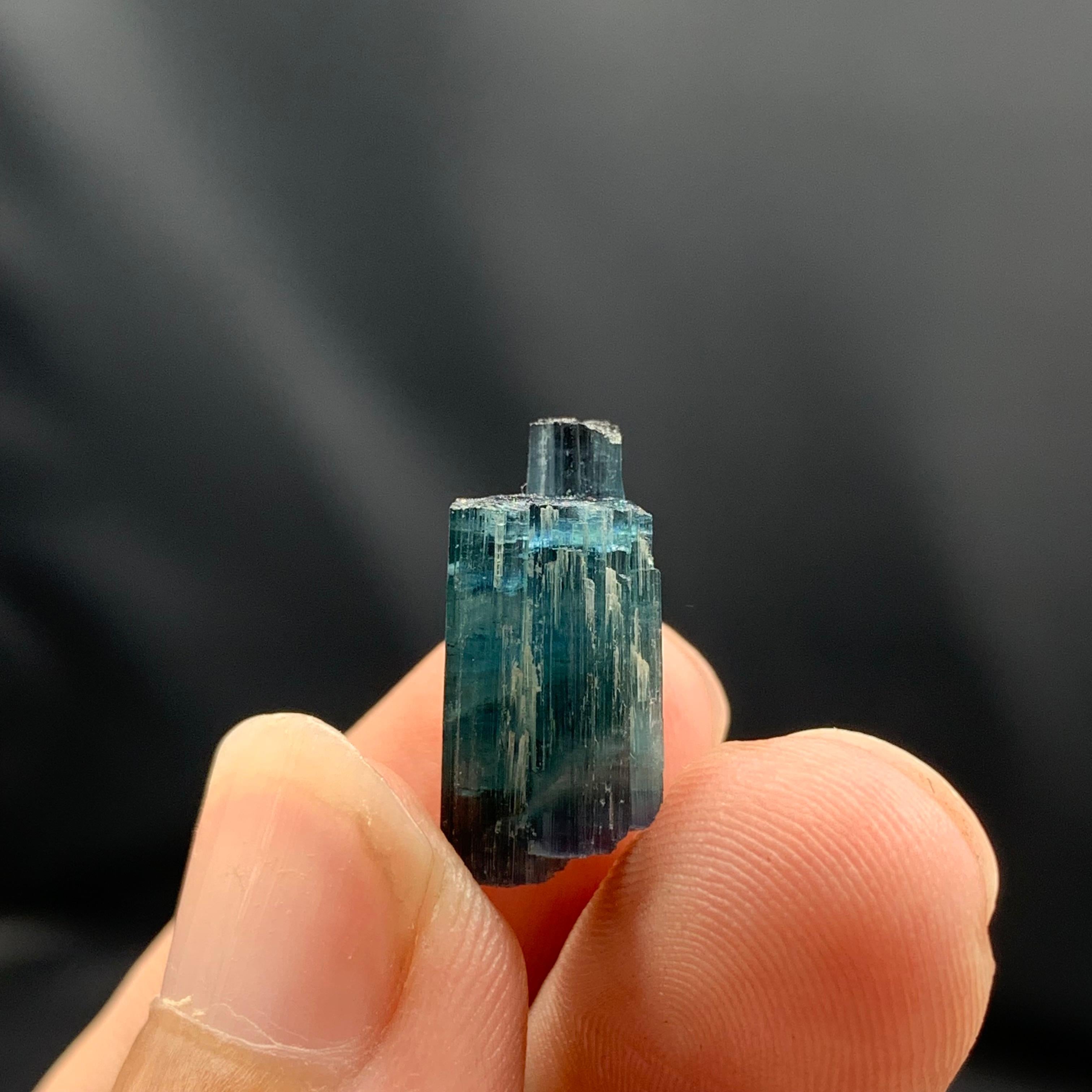 Other 3 Grams Terminated Indicolite Tourmaline Crystals From Afghanistan For Sale