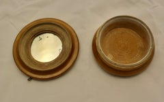 3 Hand Made Sycamore Treen Pots 1 with Miniatures