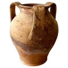 Antique 3 Handle Confit Pot
