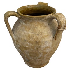 3 Handle Plain Beige Drip Calabrese Pots