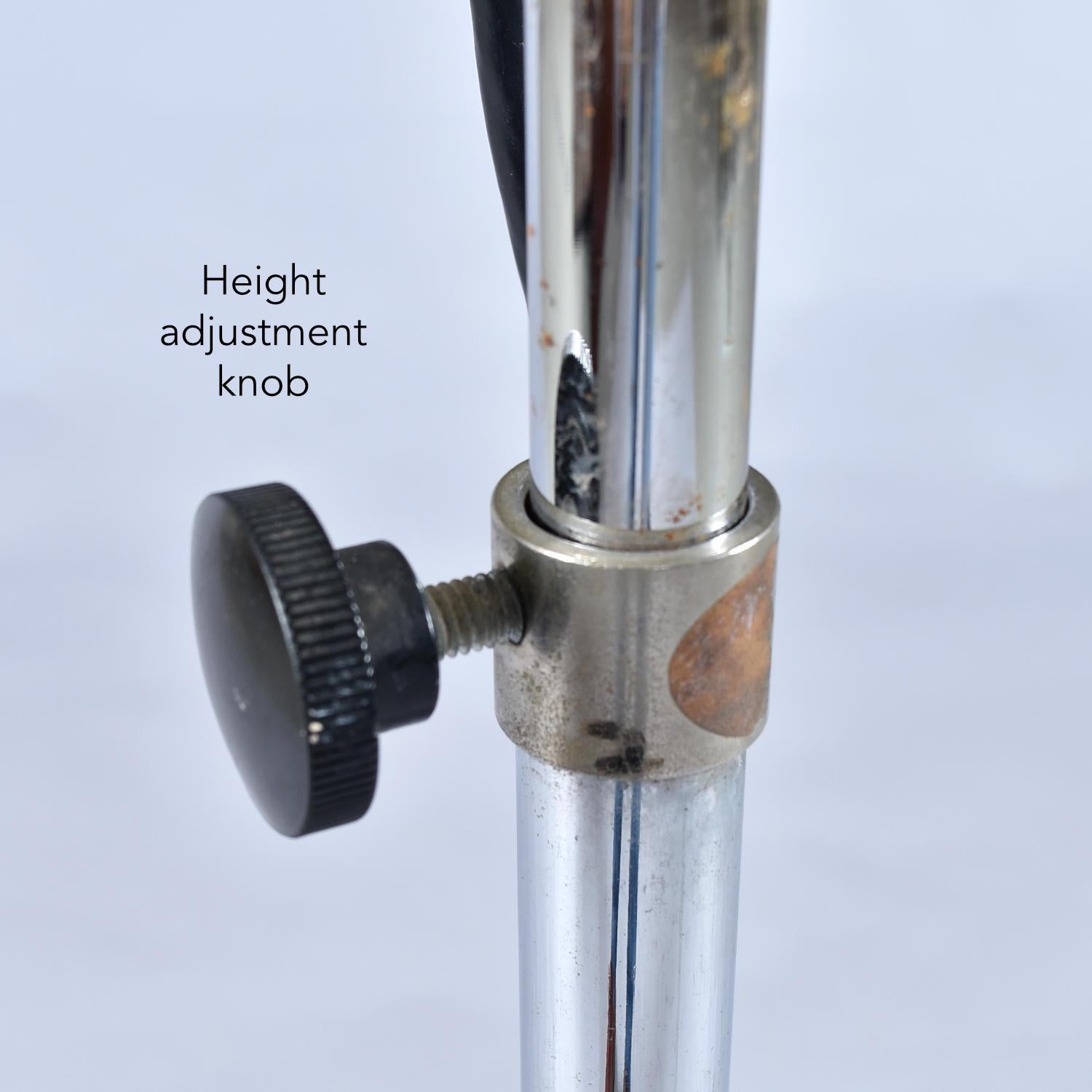 3 Head Hydra Adjustable Height Artist Studio or Workshop Industrial Floor Lamp 1
