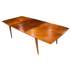 3 in 1 Extendable Dining Table in Caviuna Hardwood, Brazilian Modern, 1960s