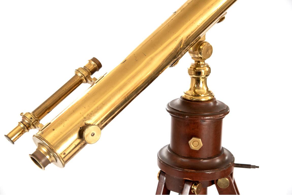 3-Zoll-Refraktor von Bardou & Son, um 1870 (Französisch)
