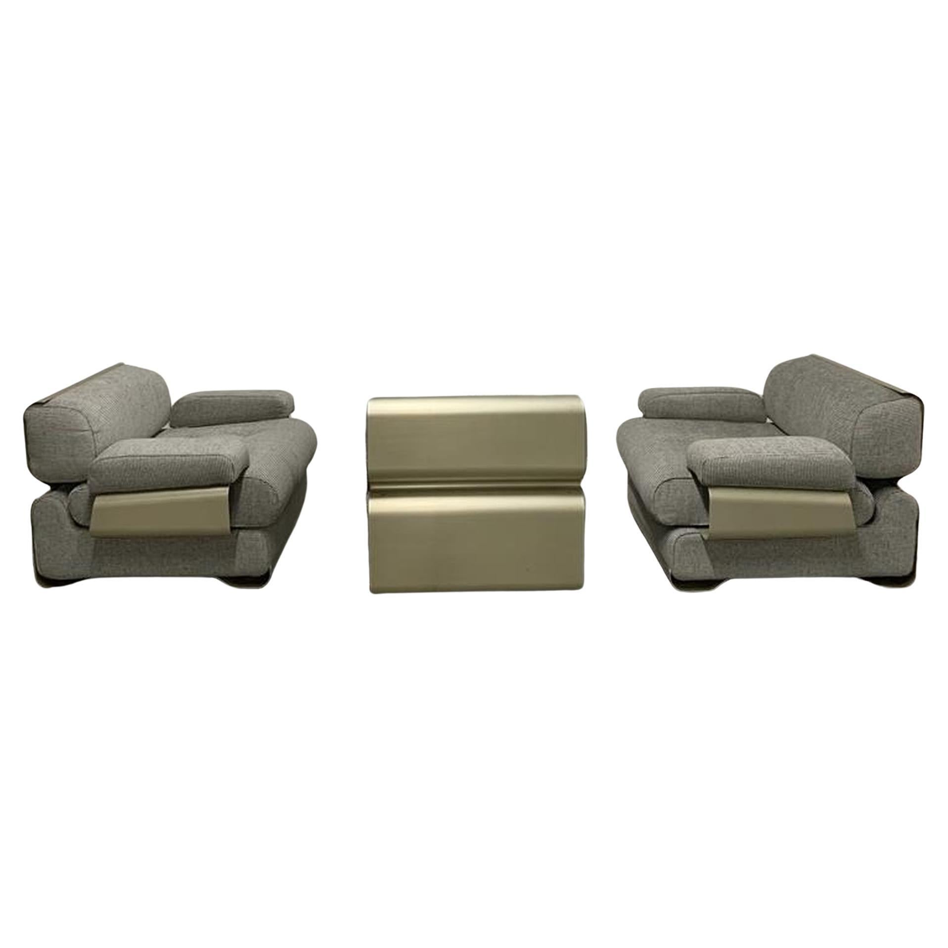 3 Sedie da salotto italiane del Mid Century in vendita