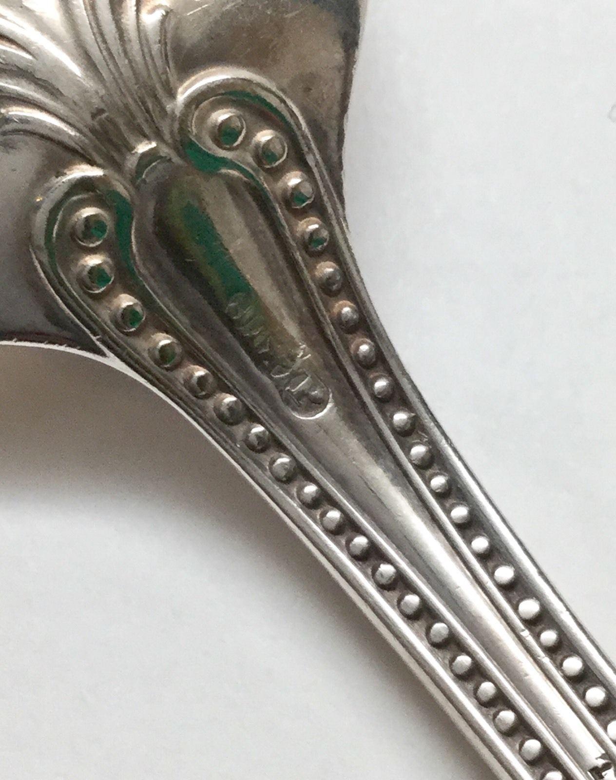 3 John Polhamus für Tiffany & Co. Sterling Silber Perle Teelöffel (amerikanisch)