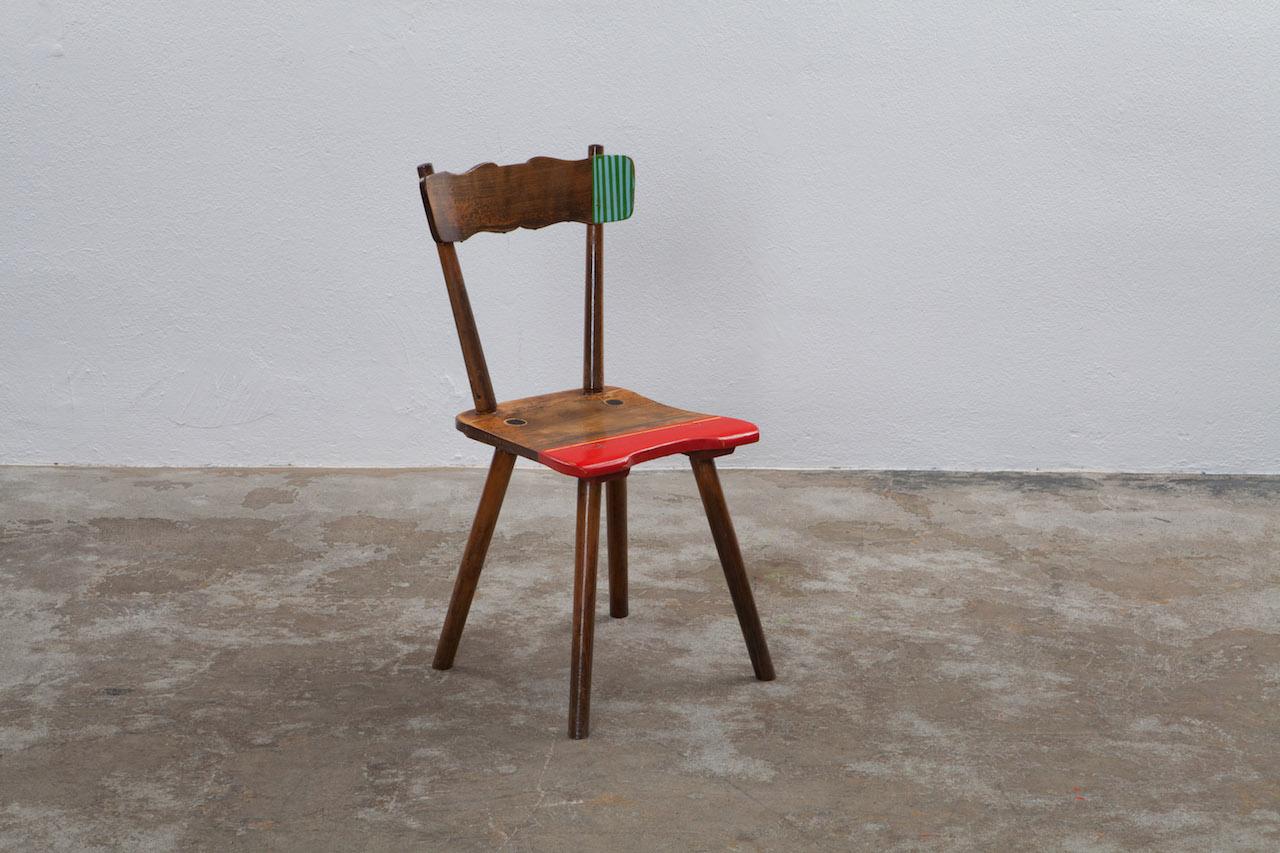 Functional art, 3 chairs 