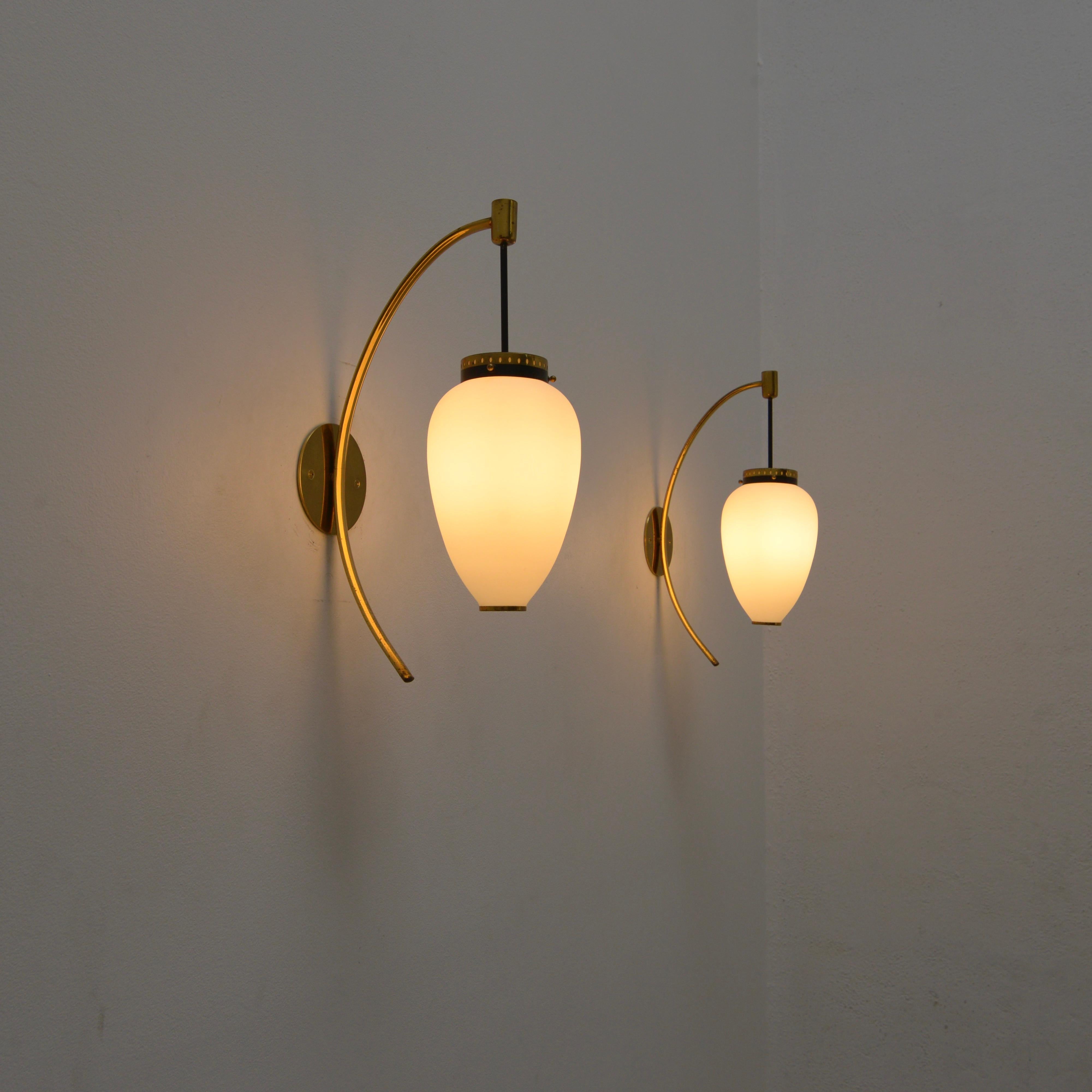 Large Stilnovo Sconces 4