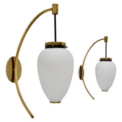 Large Stilnovo Sconces