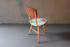 3-Legg Chair "Peak of a Century" Light Blue by Markus Friedrich Staab