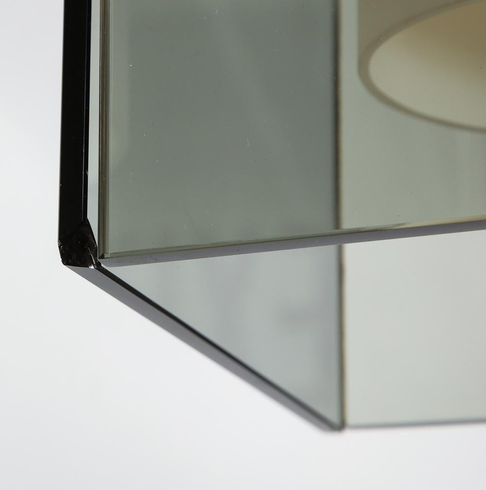 3-Licht-Hängelampe von Max Ingrand für Fontana Arte  (Moderne der Mitte des Jahrhunderts) im Angebot