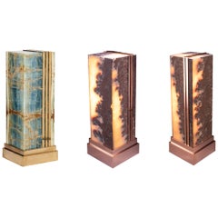 3 Lighted Sculptures