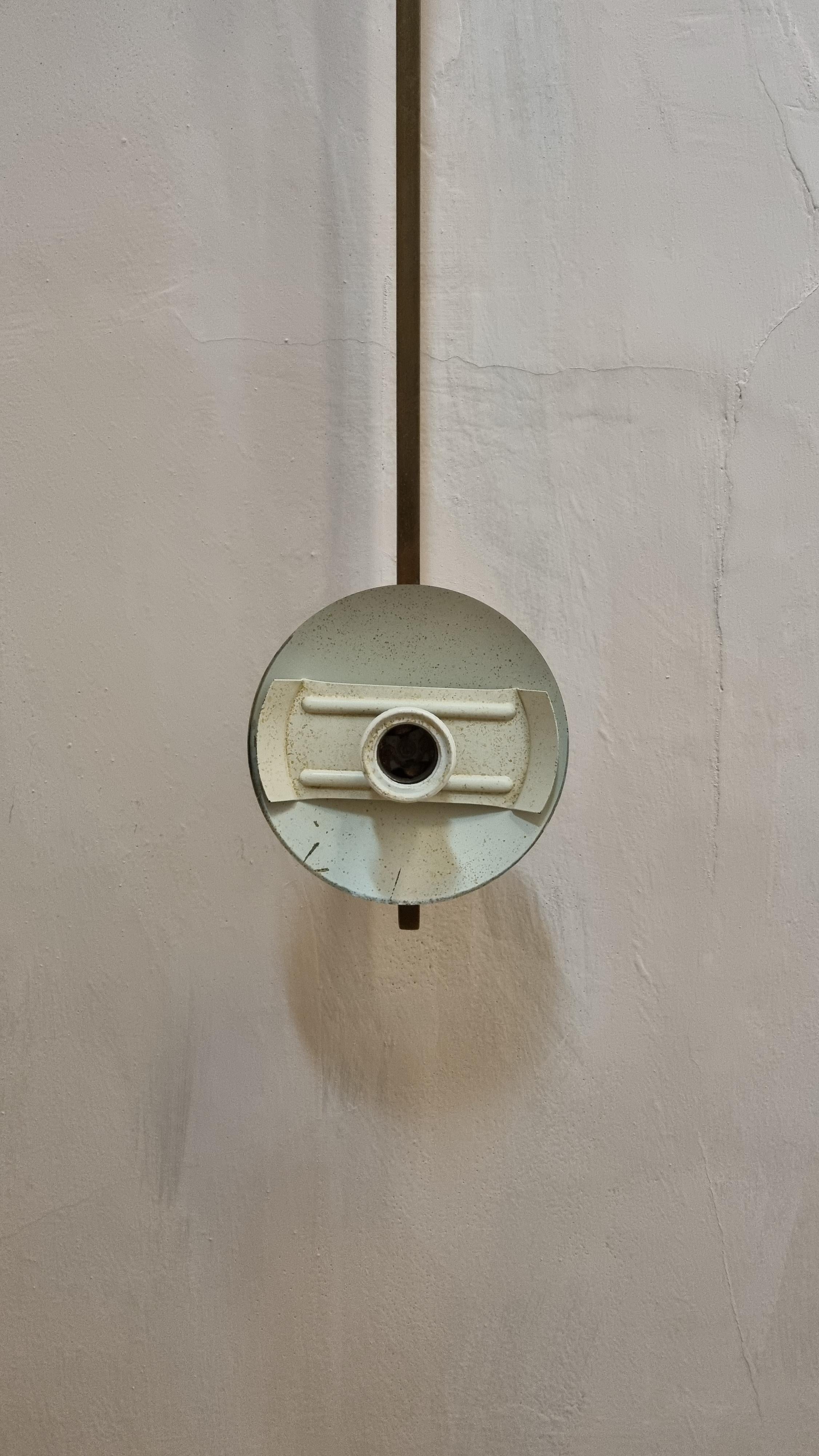 3 Lune ceiling lamp in the style of Angelo Lelii for Arredoluce en venta 5