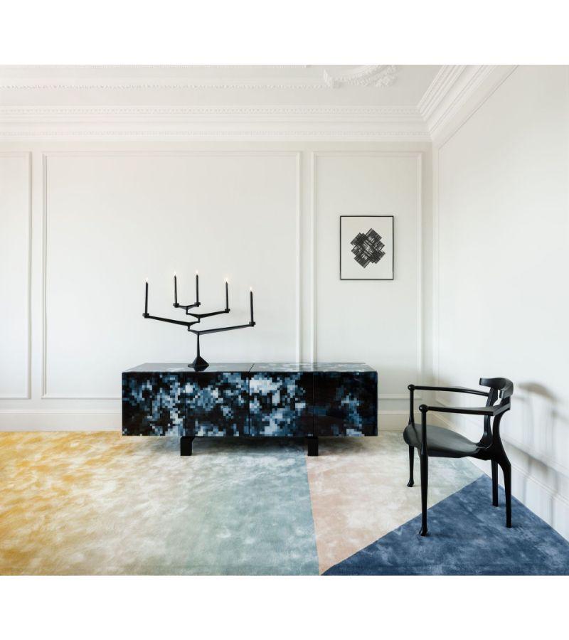 Contemporary 3 Meters Dreams Black Cabinet by Cristian Zuzunaga For Sale